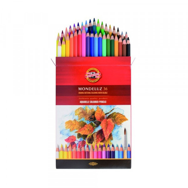 KOH-I-NOOR 3719 MONDELUZ AQUARELL SZÍNES CERUZA 36 DB KOH-I-NOOR 3719 MONDELUZ AQUARELL SZÍNES CERUZA 36 DB