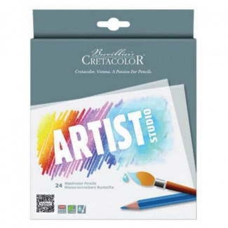 CRETACOLOR ARTIST STUDIO AKVARELLCERUZA KÉSZLET - 24 DB