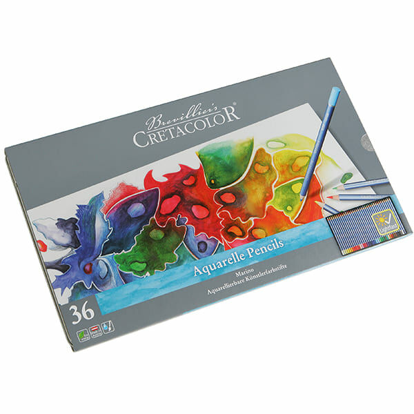 CRETACOLOR MARINO AKVARELLCERUZA KÉSZLET - 36 DB, FÉMDOBOZOS CRETACOLOR MARINO AKVARELLCERUZA KÉSZLET - 36 DB, FÉMDOBOZOS