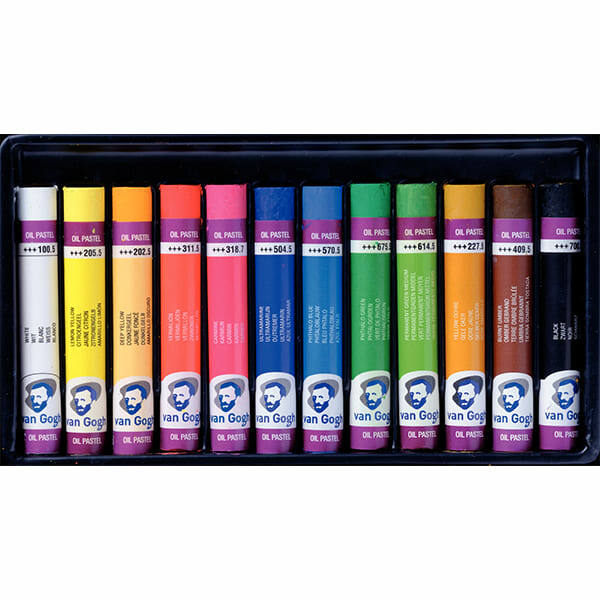 TALENS VAN GOGH OLAJPASZTELL KRÉTAKÉSZLET - 12 DB