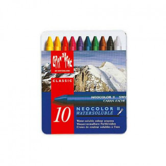 CARAN D'ACHE CLASSIC NEOCOLOR II AKVARELLKRÉTA KÉSZLET  10 DB
