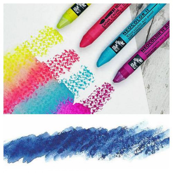 CARAN D'ACHE CLASSIC NEOCOLOR II AKVARELLKRÉTA KÉSZLET  15 DB