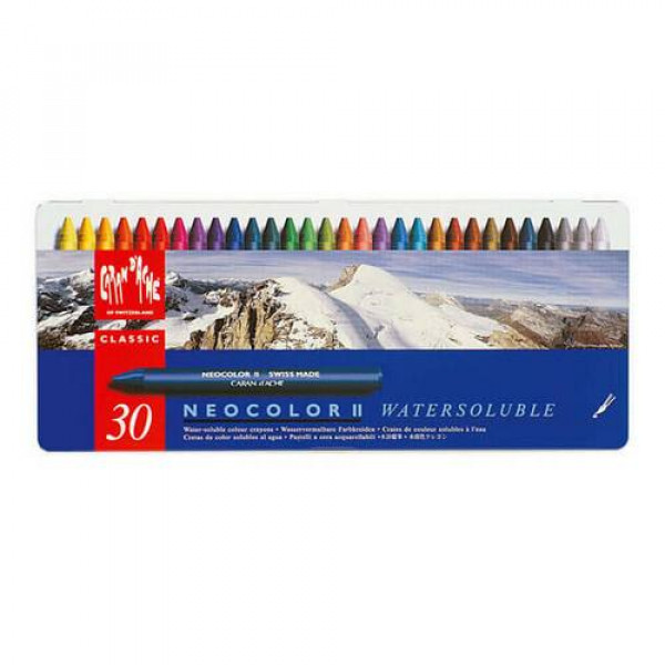 CARAN D'ACHE CLASSIC NEOCOLOR II AKVARELLKRÉTA KÉSZLET 30 DB