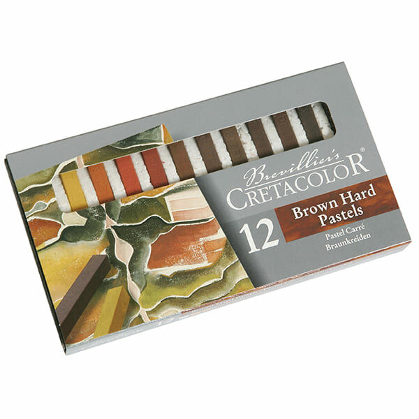 CRETACOLOR PITTKRÉTA KÉSZLET - 12 DB, BARNA ÁRNYALATOK