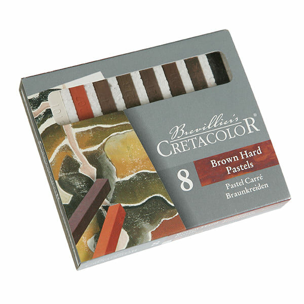 CRETACOLOR PITTKRÉTA KÉSZLET - 8 DB, BARNA ÁRNYALATOK