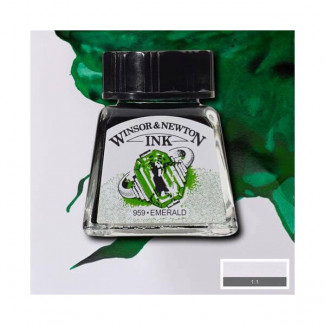 WINSOR&NEWTON TINTA, 14 ML - 235, EMERALD