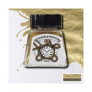 WINSOR&NEWTON TINTA, 14 ML - 283, GOLD
