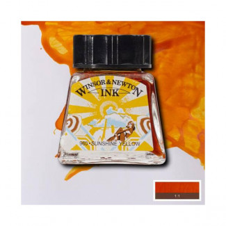 WINSOR&NEWTON TINTA, 14 ML - 633, SUNSHINE YELLOW
