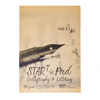 SMLT KALLIGRÁFIA TÖMB - START PAD, CALLIGRAPHY & LETTERING, 90GR 30 LAPOS A4