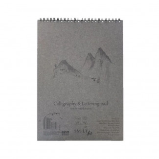 KALLIGRÁFIATÖMB SPIRÁLOS - SMLT CALLIGRAPHY & LETTERING PAD, 100G, 50 LAPOS A5