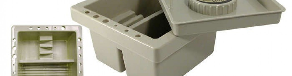 Ecsetmosó, ecsettál