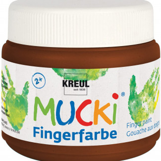 MUCKI UJJFESTÉK 150 ML - BARNA