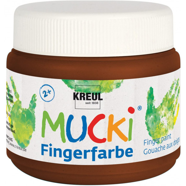 MUCKI UJJFESTÉK 150 ML - BARNA