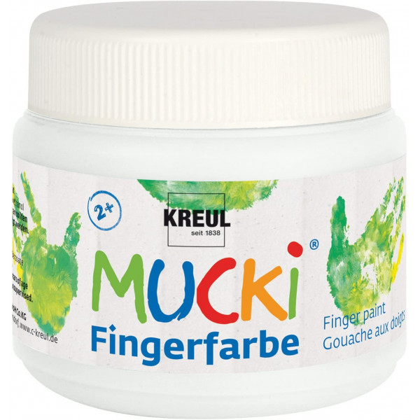 MUCKI UJJFESTÉK 150 ML - FEHÉR