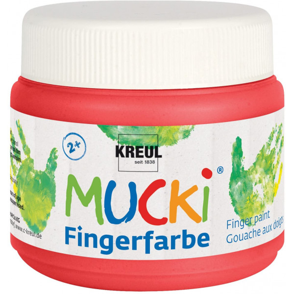 MUCKI UJJFESTÉK 150 ML - PIROS