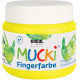 MUCKI UJJFESTÉK 150 ML - SÁRGA