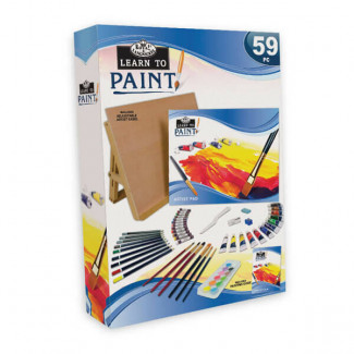 ROYAL & LANGNICKEL FESTŐ - ÉS RAJZKÉSZLET, 59 DB-OS