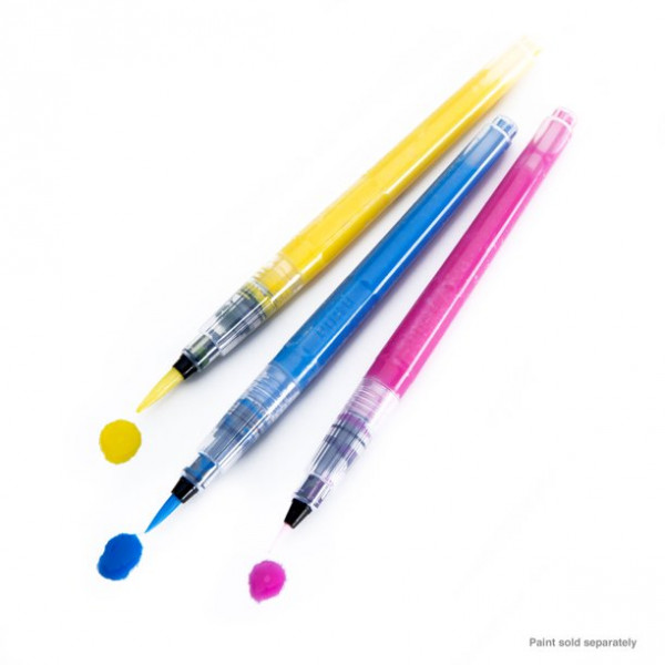 TÖLTHETŐ NYELŰ ECSET KÉSZLET, VÍZTARTÁLYOS ECSET ROYAL - 3 DB-OS TÖLTHETŐ NYELŰ ECSET KÉSZLET, VÍZTARTÁLYOS ECSET ROYAL - 3 DB-OS