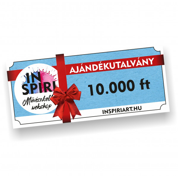 AJÁNDÉKUTALVÁNY 10000 Ft