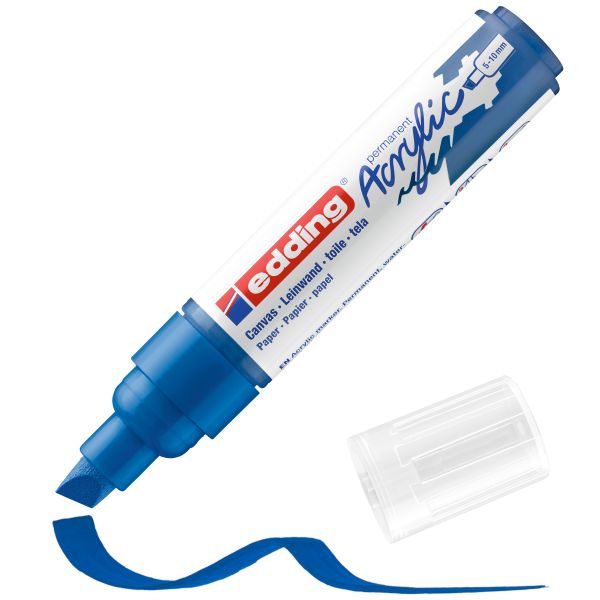 EDDING 5000 AKRIL MARKER B (5-10 MM) GENTIAN BLUE 