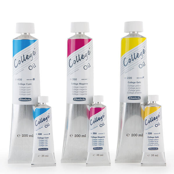 SCHMINCKE COLLEGE OLAJFESTÉK, 200 ML KÜLÖNBÖZŐ SZÍNEKBEN