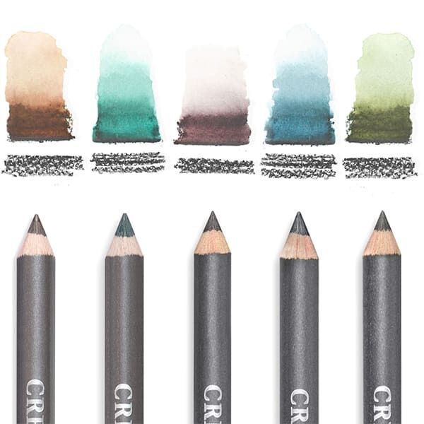 CRETACOLOR AQUAGRAPH VÍZZEL ELMOSHATÓ GRAFITCERUZA - ZÖLD 18317