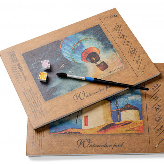 SMLT GOLD AKVARELLTÖMB A4-200 GR 20 LAP