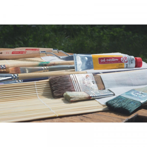 TALENS ART CREATION BAMBUSZ FELTEKERHETŐ ECSETTARTÓ 36 X 36 CM