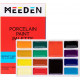 MEEDEN PROFESSZIONÁLIS PORCELÁN PALETTA-TÉGLALAP 14 RÉSZES