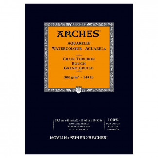 ARCHES AKVARELLTÖMB 300 GR DURVA, HIDEGEN PRÉSELT A3-12 LAP ARCHES AKVARELLTÖMB 300 GR DURVA, HIDEGEN PRÉSELT A3-12 LAP