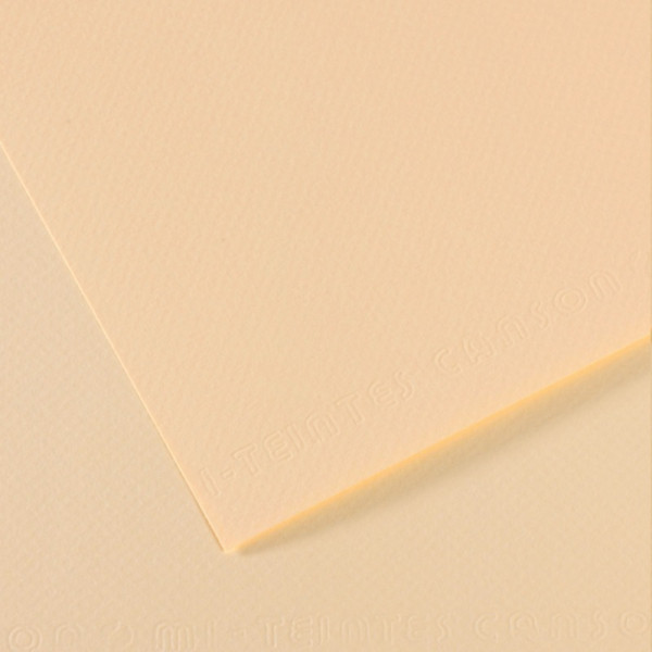 MI-TEINTES CANSON, SZÍNES PASZTELLKARTON A4-160 GR-ELEFÁNTCSONT 111