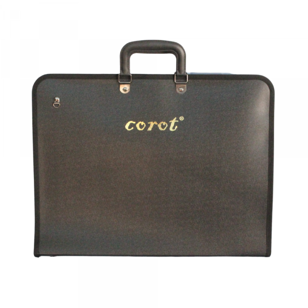 A3 - CIPZÁRAS, ESŐÁLLÓ TÁSKA - ARANY FELIRATTAL-BIANYO