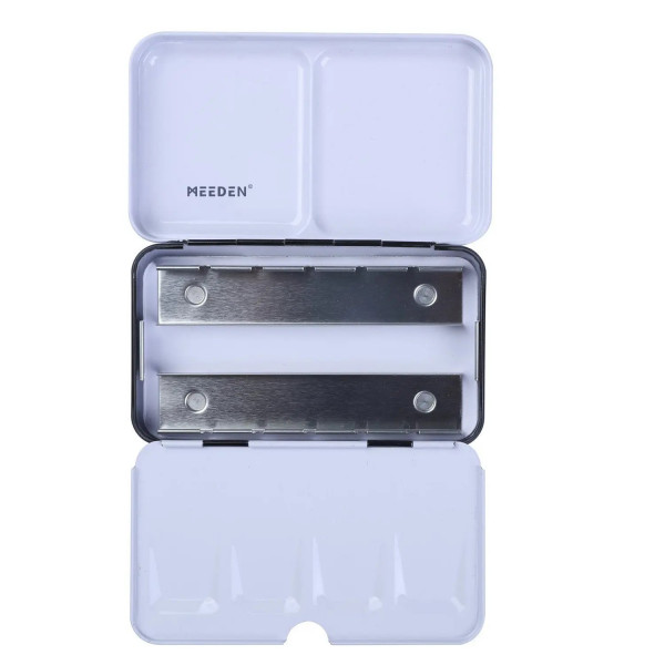 MEEDEN AKVARELLFESTÉK TARTÓ DOBOZ(SZILKÉHEZ)12X1/2 - FEKETE