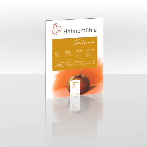 Hahnemühle velúrtömb, 260 g - 30x40 cm - 10 szín Hahnemühle velúrtömb, 260 g - 30x40 cm - 10 szín