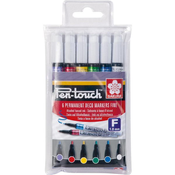 SAKURA PEN TOUCH LAKKMARKER KÉSZLET 6 DB