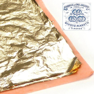 MANETTI ARANYFÜST FÓLIA IMITÁCIÓ 16x16 CM 100 LAP 