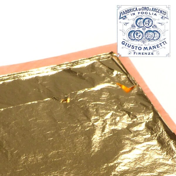 MANETTI ARANYFÜST FÓLIA IMITÁCIÓ 16x16 CM 100 LAP 