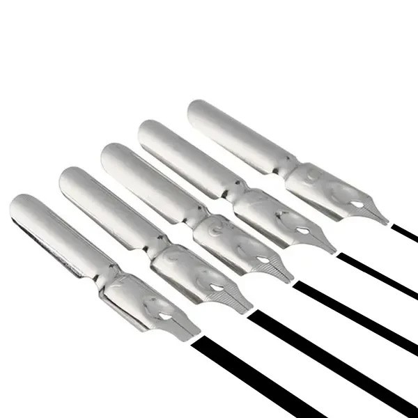 Kalligrafikus készlet, 6 db-os - vágott hegyű Kalligrafikus készlet, 6 db-os - vágott hegyű