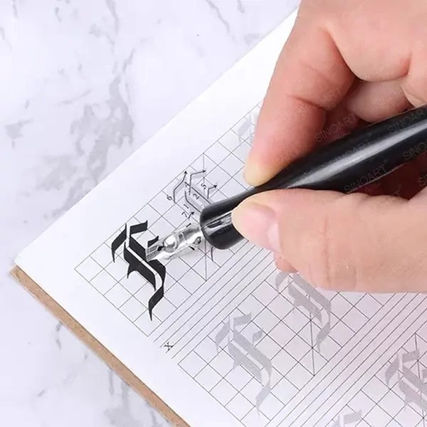 Kalligrafikus készlet, 6 db-os - vágott hegyű Kalligrafikus készlet, 6 db-os - vágott hegyű