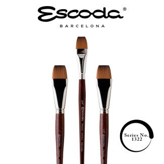 ECSET-ESCODA PRADO 1322-SZINTETIKUS, LAPOS KÜLÖNBÖZŐ MÉRETEKBEN-1/2