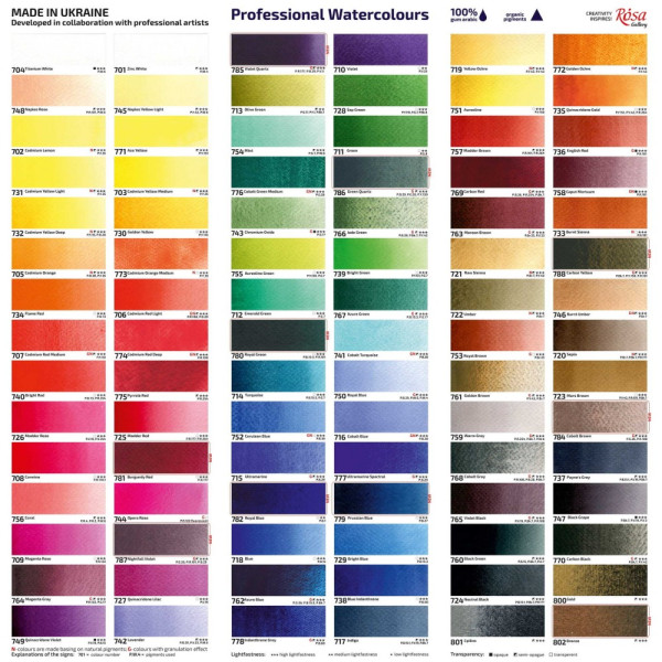 RÓSA GALLERY AKVARELL FESTÉK-TUBUSOS 10 ML-KÜLÖNBÖZŐ SZÍNEKBEN-90 SZÍN RÓSA GALLERY AKVARELL FESTÉK-TUBUSOS 10 ML-KÜLÖNBÖZŐ SZÍNEKBEN-90 SZÍN