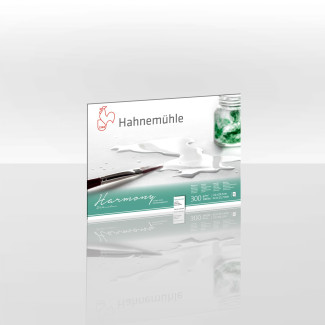 HAHNEMÜHLE AKVARELLTÖMB, HARMONY, 300 G - 12 LAP, A4, SIMA