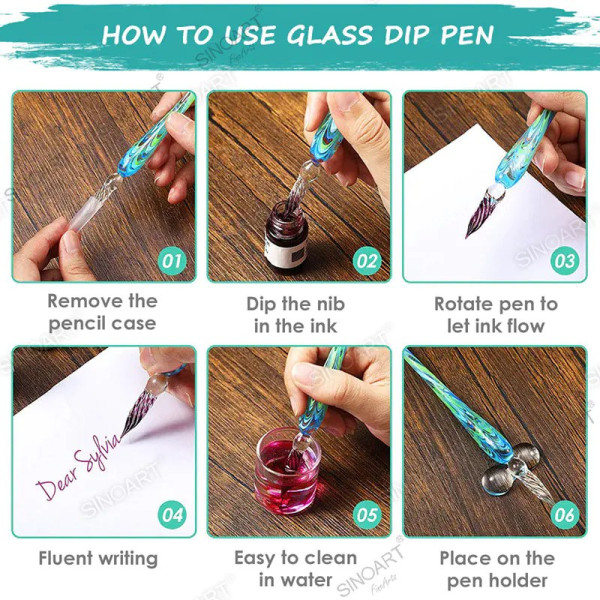 ÜVEGTOLL GLASS PEN KALLIGRFIKUS 18 CM KÜLÖNBÖZŐ SZÍNEKBEN ÜVEGTOLL GLASS PEN KALLIGRFIKUS 18 CM KÜLÖNBÖZŐ SZÍNEKBEN