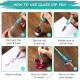 ÜVEGTOLL GLASS PEN KALLIGRFIKUS 18 CM KÜLÖNBÖZŐ SZÍNEKBEN ÜVEGTOLL GLASS PEN KALLIGRFIKUS 18 CM KÜLÖNBÖZŐ SZÍNEKBEN