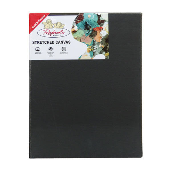 RAFAELO FESZÍTETT FESTŐVÁSZON, 2X4 CM, 50X70 CM, FEKETE RAFAELO FESZÍTETT FESTŐVÁSZON, 2X4 CM, 50X70 CM, FEKETE