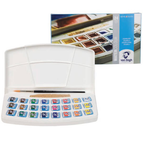 TALENS VAN GOGH AKVARELLFESTÉK KÉSZLET - 24 DB